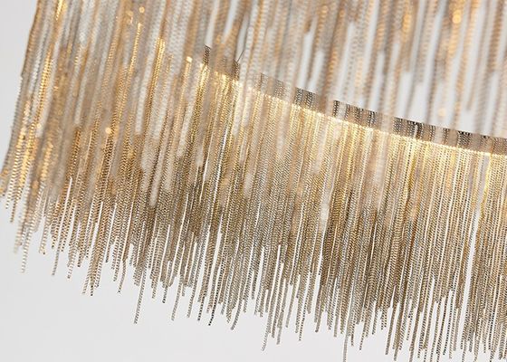 60W δημιουργικό μήκος 100cm σκοινιού αλυσίδων D50cm θυσάνων σύγχρονο φως κρεμαστών κοσμημάτων