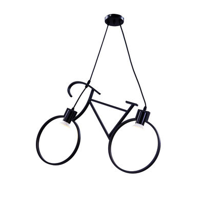 E27 λευκός μαύρος ελαφρύς κάτοχος κρεμαστών κοσμημάτων σιδήρου ποδηλάτων σύγχρονος