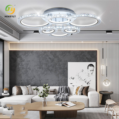 Υπνοδωμάτιο Στρογγυλό Μοντέρνο Φωτιστικό Οροφής LED Επιφανειακό H170mm