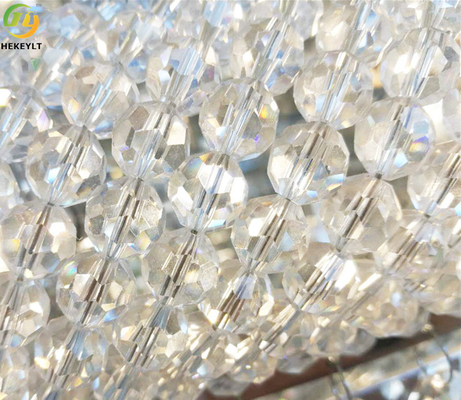 Δημιουργικό απλό σπίτι E14 πολυελαίων κεριών κρυστάλλου Droplight σωλήνων γυαλιού