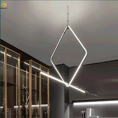 Μαύρο G9 ψησίματος τέχνης μετάλλων εγχώριων ξενοδοχείων σύγχρονο φως κρεμαστών κοσμημάτων χρωμάτων