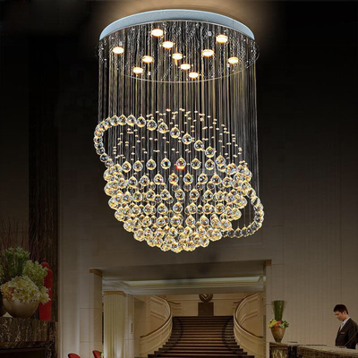 Λαμπρότητας ανώτατο φως κρυστάλλου ατμόσφαιρας σύγχρονο οδηγημένο για το ξενοδοχείο καθιστικών κρεβατοκάμαρων