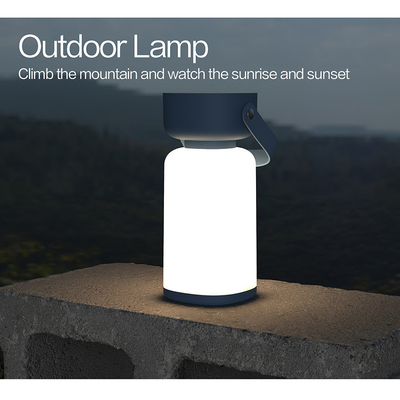 Απλό εξωτερικό ασύρματο φορητό LED Touch Ambient Lamp Κατασκήνωση Οικιακό νυχτερινό φως