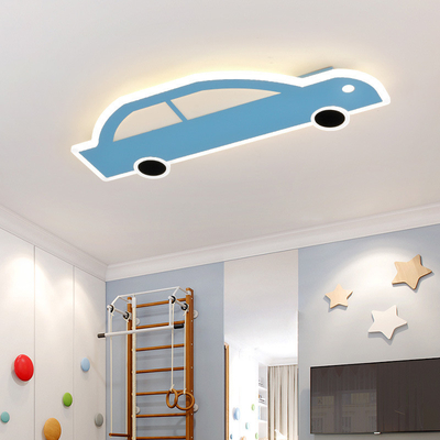 Καρτούν LED Προστασία ματιών μοντελοποίηση αυτοκινήτου Φως οροφής Stepless Dimming RGB Φως παιδικής κρεβατοκάμαρας