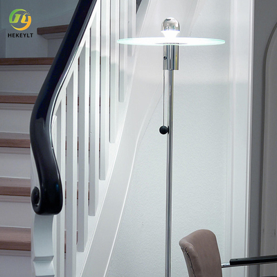Σκανδιναβικό απλό φως LED για το δάπεδο με μέταλλο μοντέρνο υπνοδωμάτιο σαλόνι ξενοδοχείο γυάλινο φως