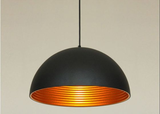 Μαύρη/χρυσή μορφή 30cm σαλπίγγων χρώματος 50cm σύγχρονο φως κρεμαστών κοσμημάτων