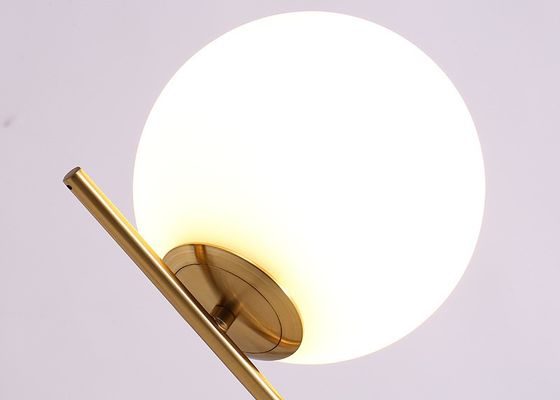 60W ανώτατη σφαίρα Lampshape Dia 18cm λαμπτήρες Nightstand γυαλιού για την κρεβατοκάμαρα