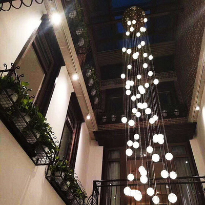 Φως κρεμαστών κοσμημάτων πολυτέλειας διακοσμήσεων βιλών λόμπι SAA για το εστιατόριο